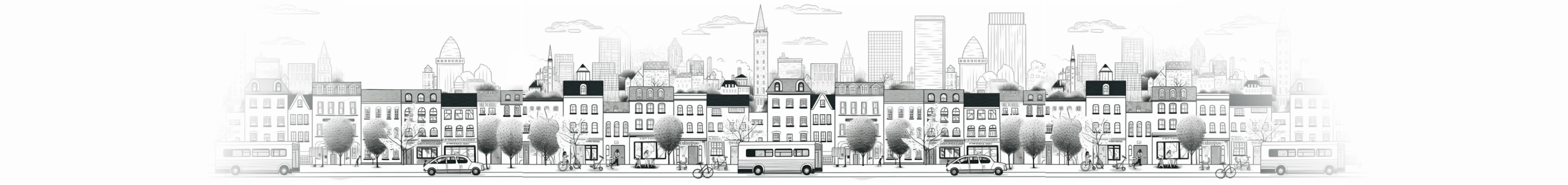 City scape illustration